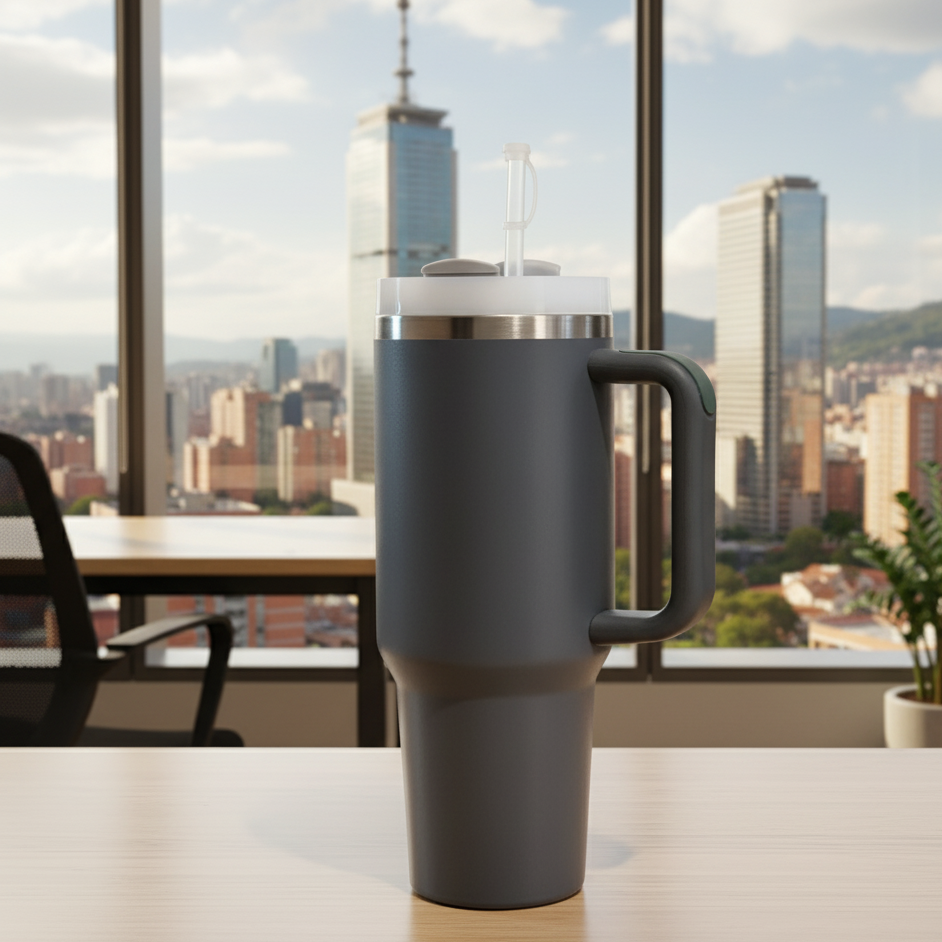 Termo Inox Quenchy Gris